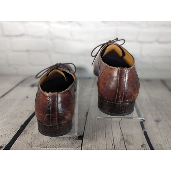 Magnanni 23272 Laredo Whole Cut Oxfords, Cognac Brown Leather Size 15 M main image 10